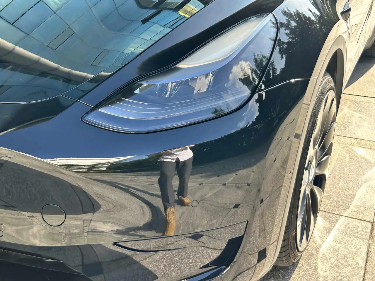 Tesla 2022 Model Y rear-wheel drive version automatic transmission 16