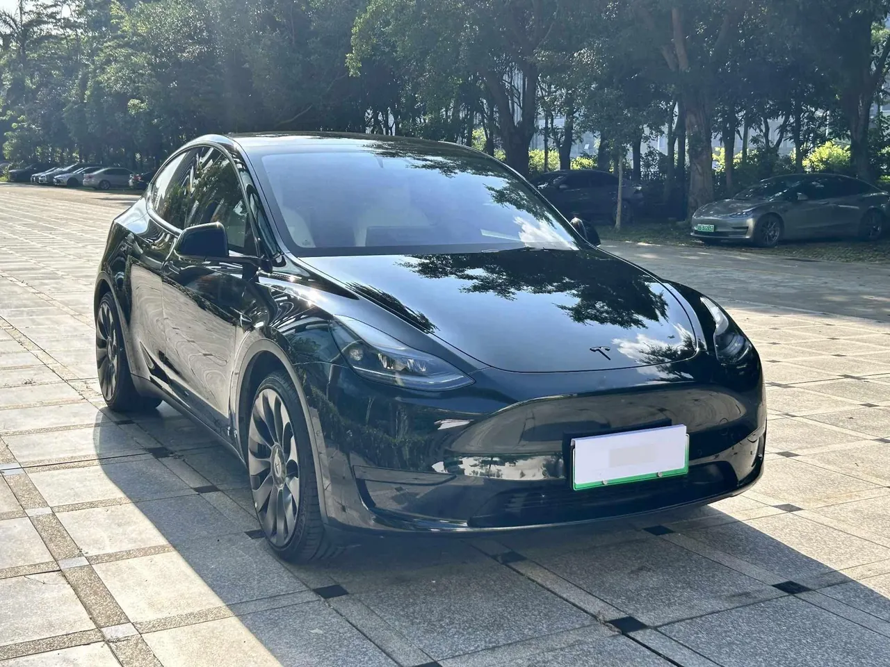 Tesla 2022 Model Y rear-wheel drive version automatic transmission 3