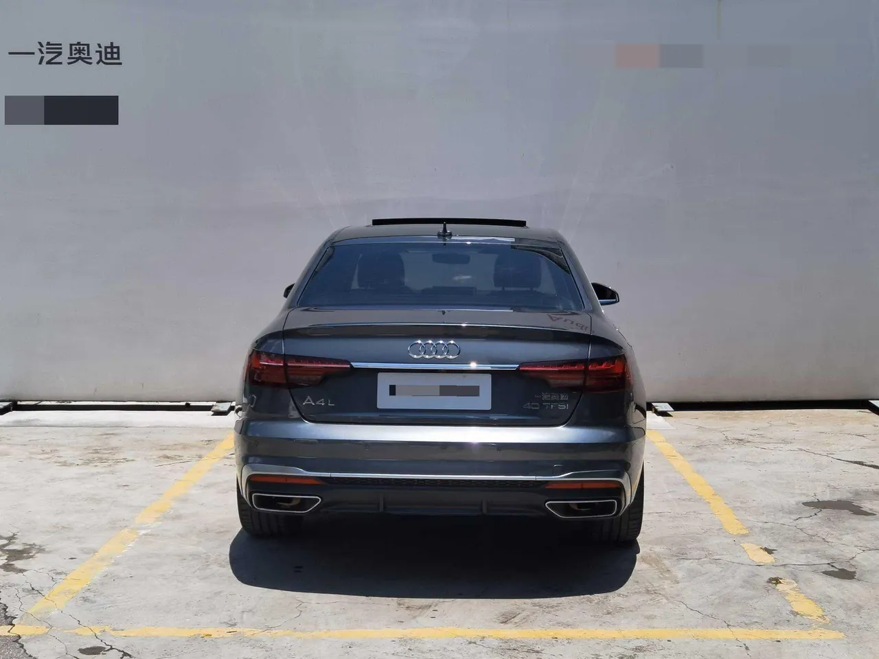 Audi 2020 A4L 2.0TFSI 40TFSI Fashion Dynamic Automatic 5