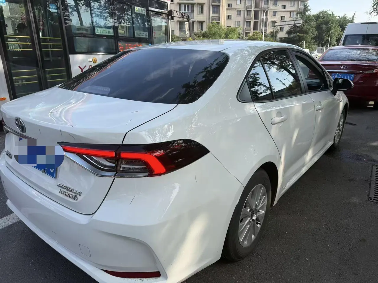 Toyota 2023 Corolla Double Engine 1.8 Stepless Intelligent Electric Hybrid Pioneer Edition Automatic Gear 6