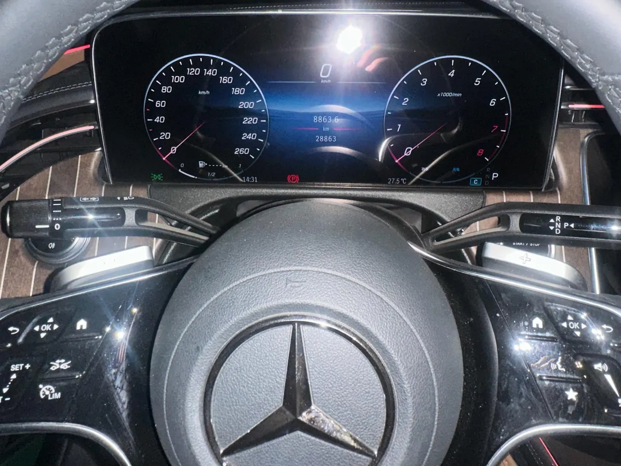 Mercedes Benz E Class 2024 E 300 L 48V 2.0T Fashion Automatic Gear 4