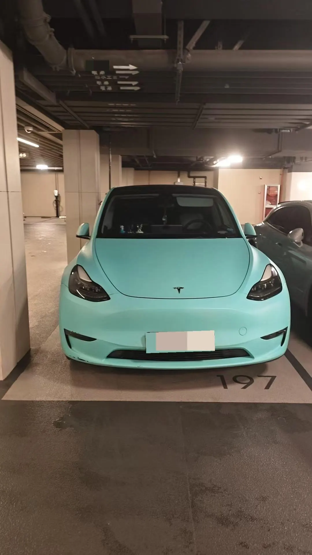 Tesla 2021 Model Y long endurance all-wheel drive version automatic transmission 2