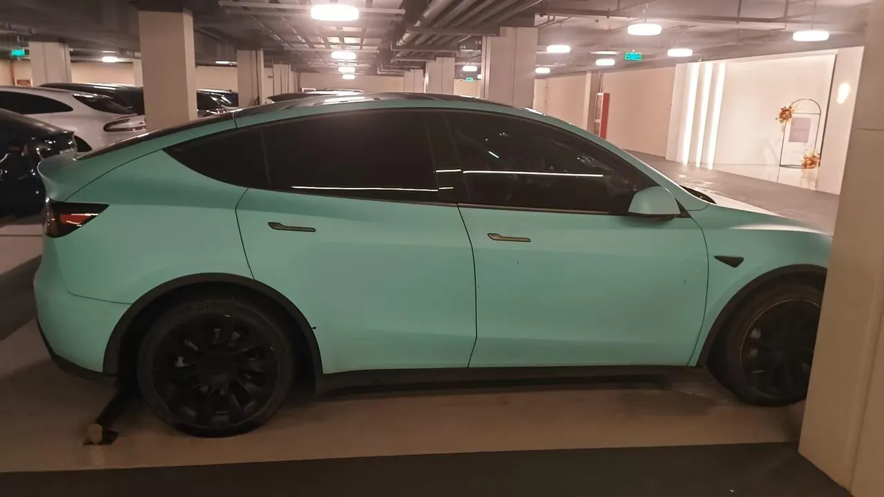 Tesla 2021 Model Y long endurance all-wheel drive version automatic transmission 4