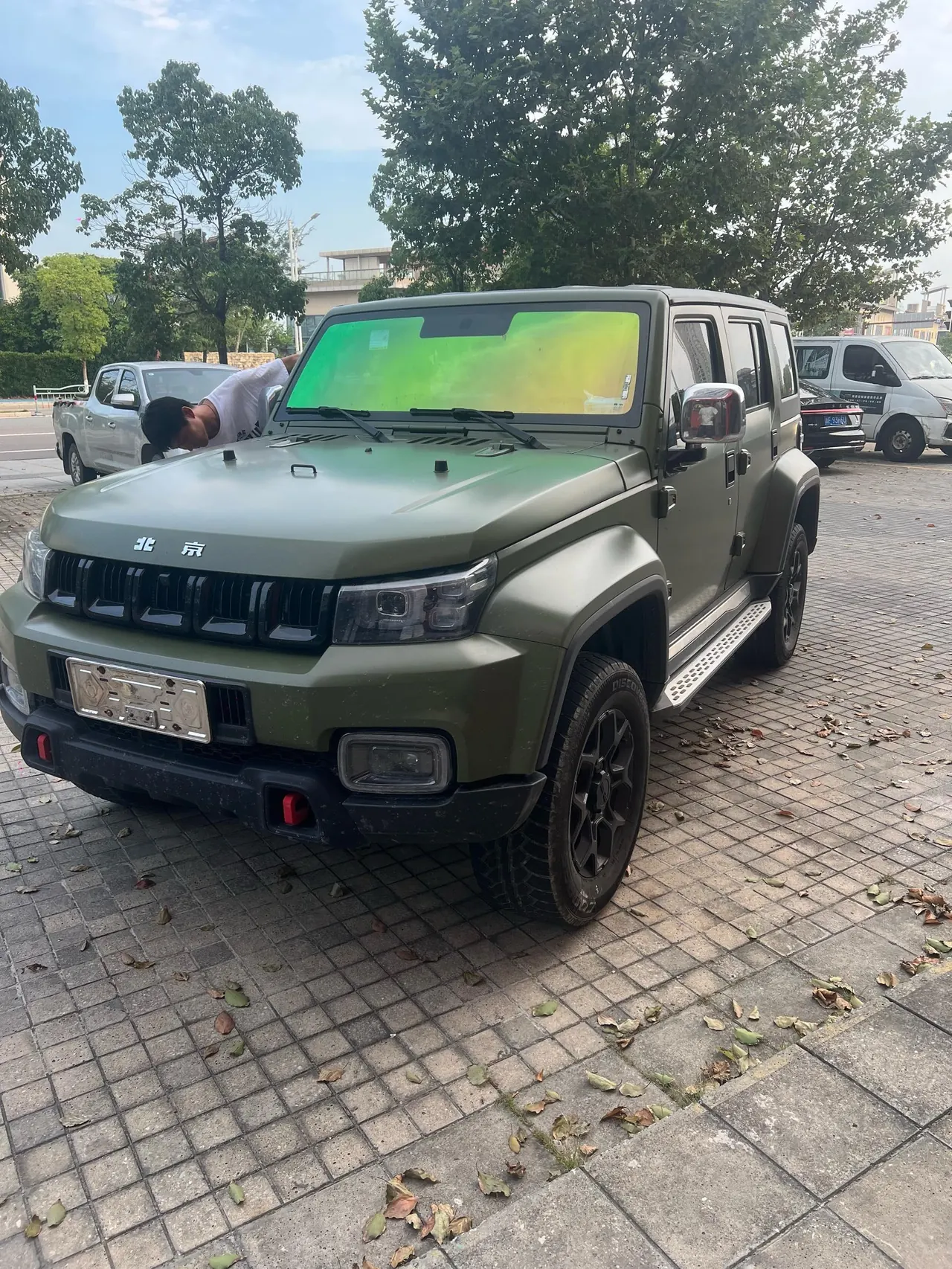 Open image lightbox: Beijing 2023 BJ40 2.0D Four-wheel Drive Blade Hero Edition Chivalrous Automatic Gear
