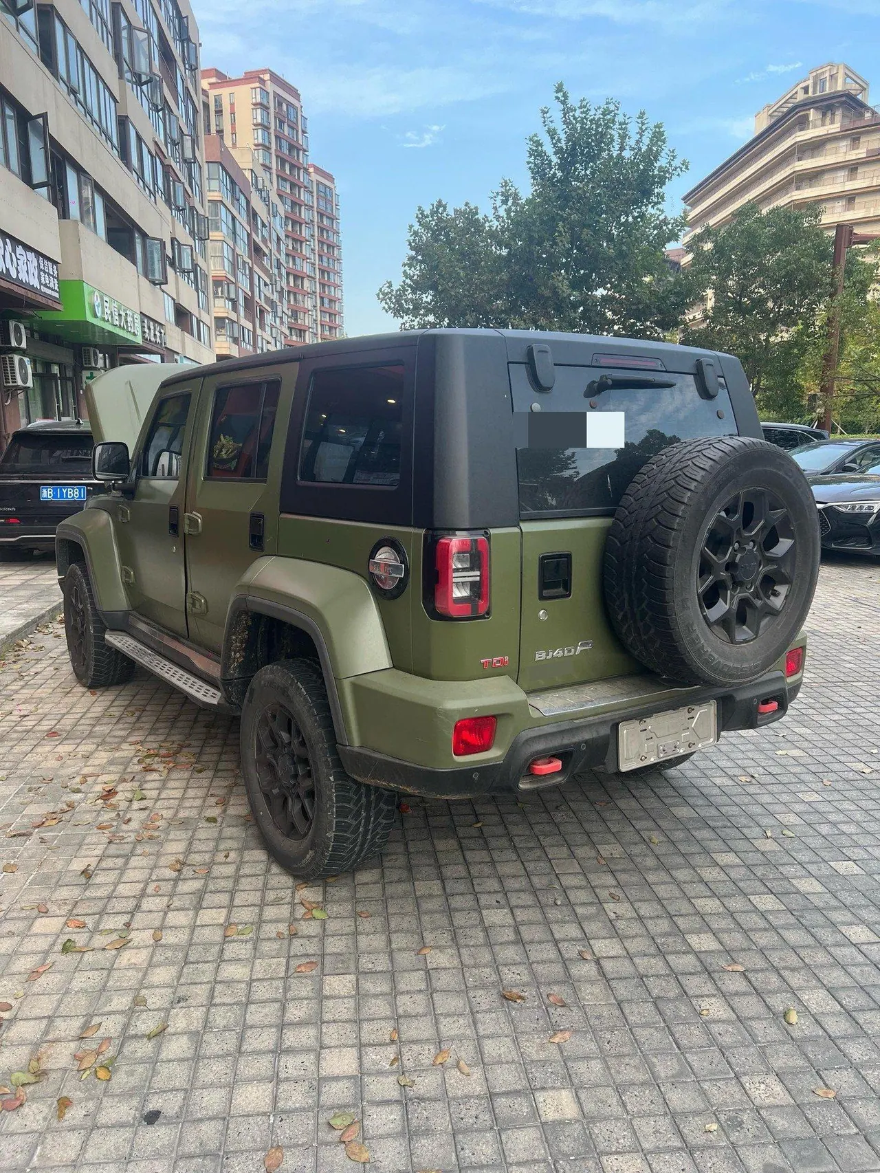 Beijing 2023 BJ40 2.0D Four-wheel Drive Blade Hero Edition Chivalrous Automatic Gear 11