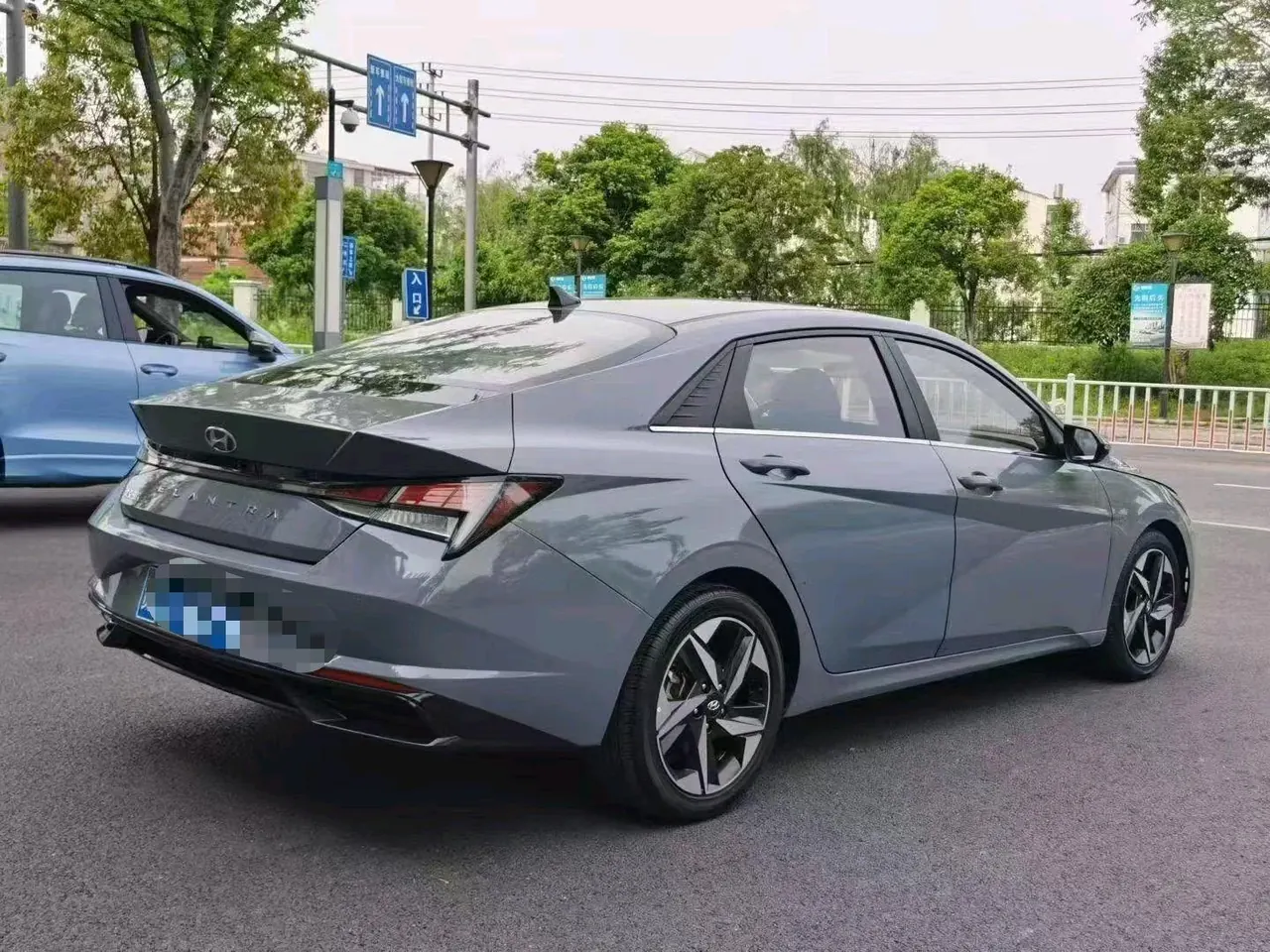 Hyundai 2023 Elantra-sedan 1.5 stepless GLX elite automatic gear 2