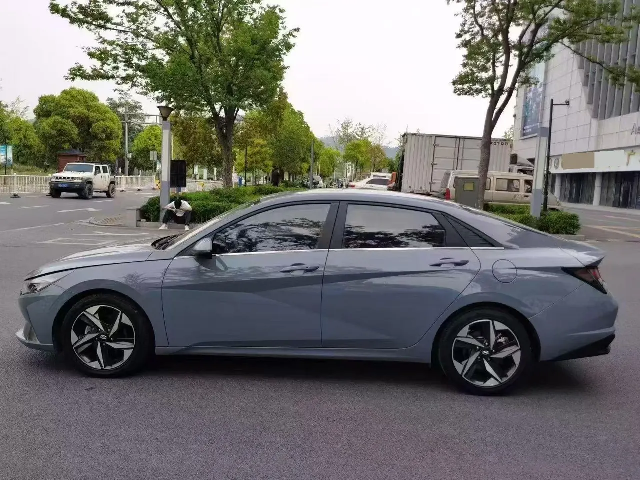 Hyundai 2023 Elantra-sedan 1.5 stepless GLX elite automatic gear 4