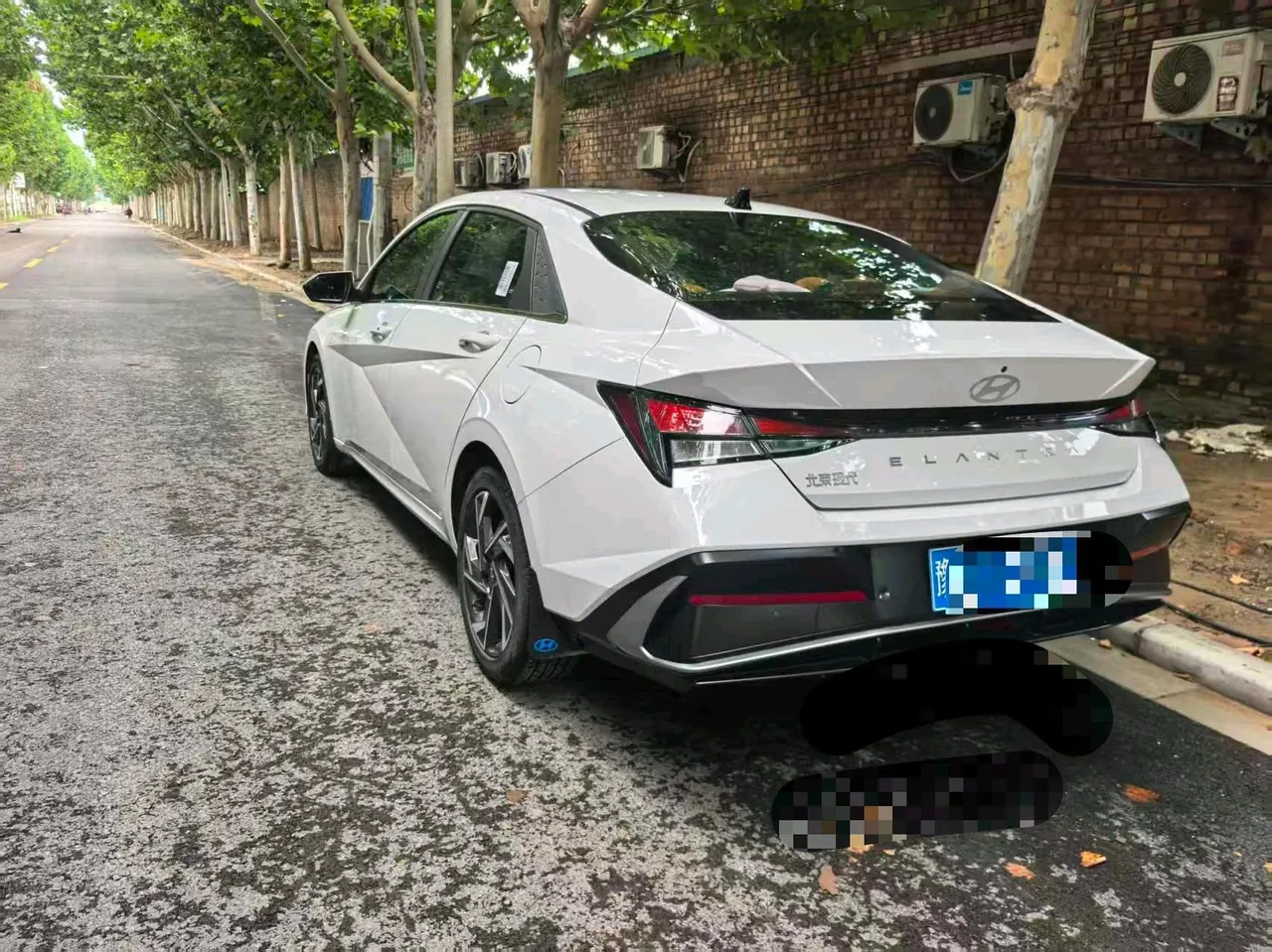 Hyundai 2023 Elantra-sedan 1.5 stepless GLX elite automatic gear 3