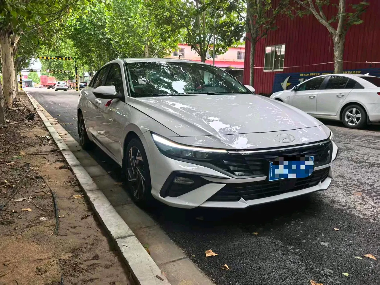Hyundai 2023 Elantra-sedan 1.5 stepless GLX elite automatic gear 4