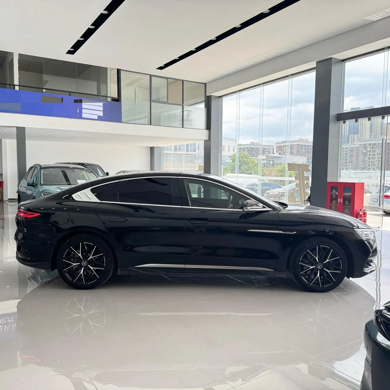 BYD 2022 Han DM-p 1.5T stepless 202KM four-wheel drive flagship automatic gear 6
