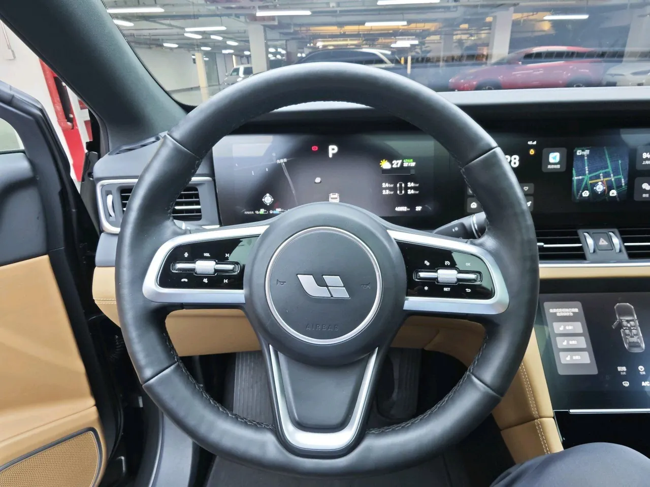 Li 2021 ONE 1.2T extended range 6-seat automatic gear 4