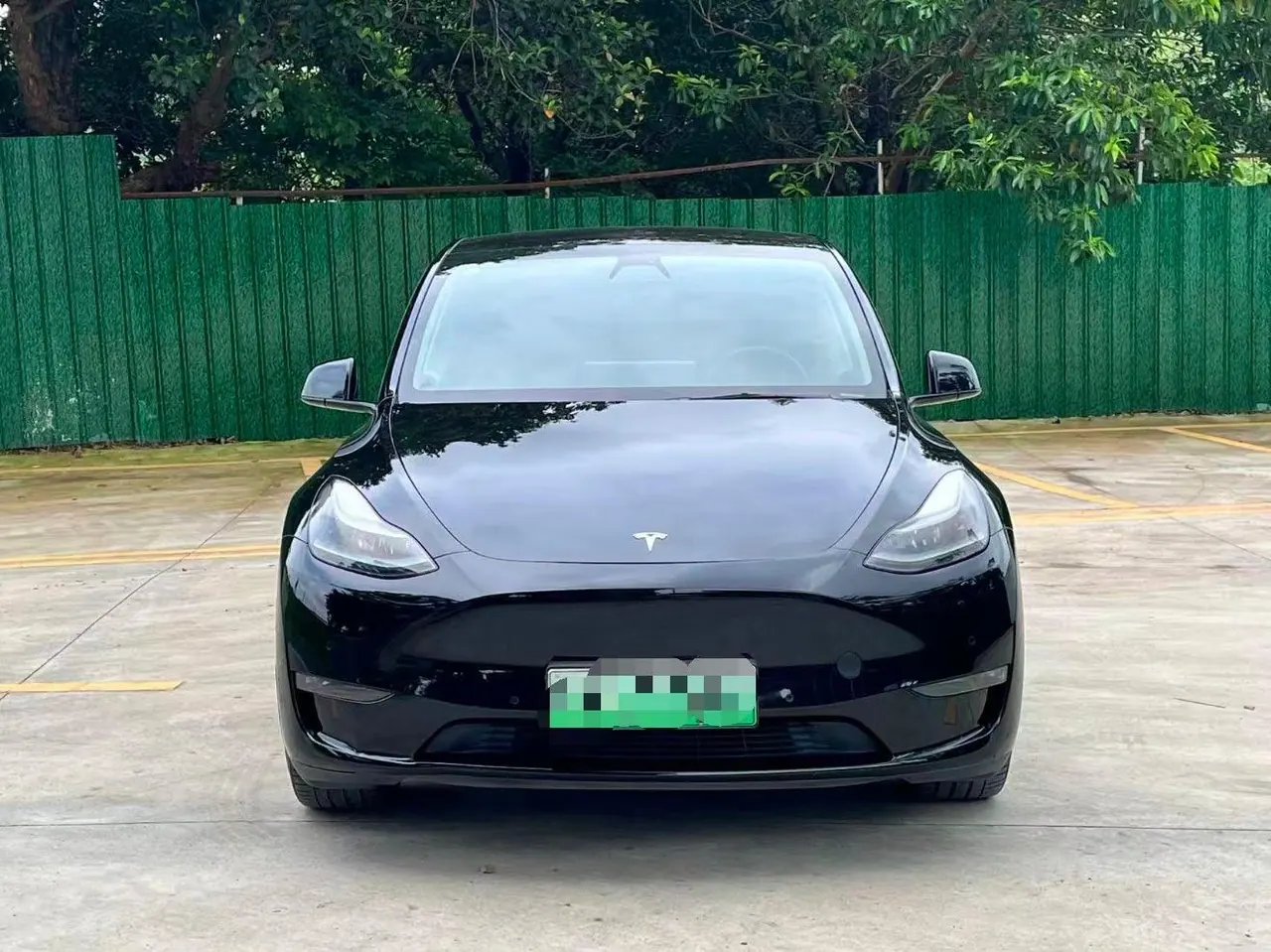 Tesla 2021 Model Y long endurance all-wheel drive version (modified 2) automatic gear 2