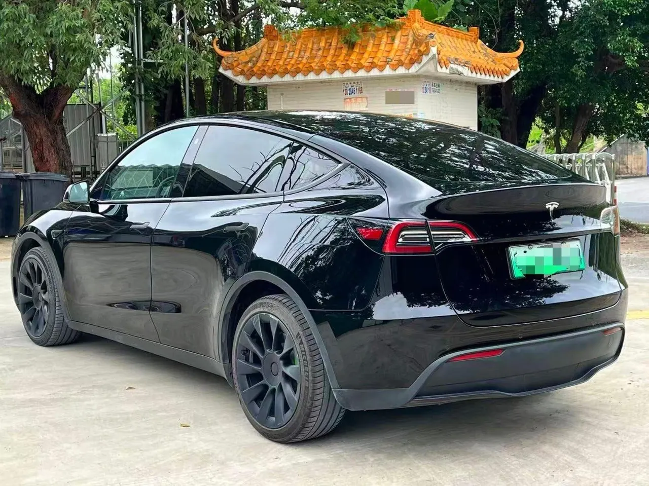 Tesla 2021 Model Y long endurance all-wheel drive version (modified 2) automatic gear 5