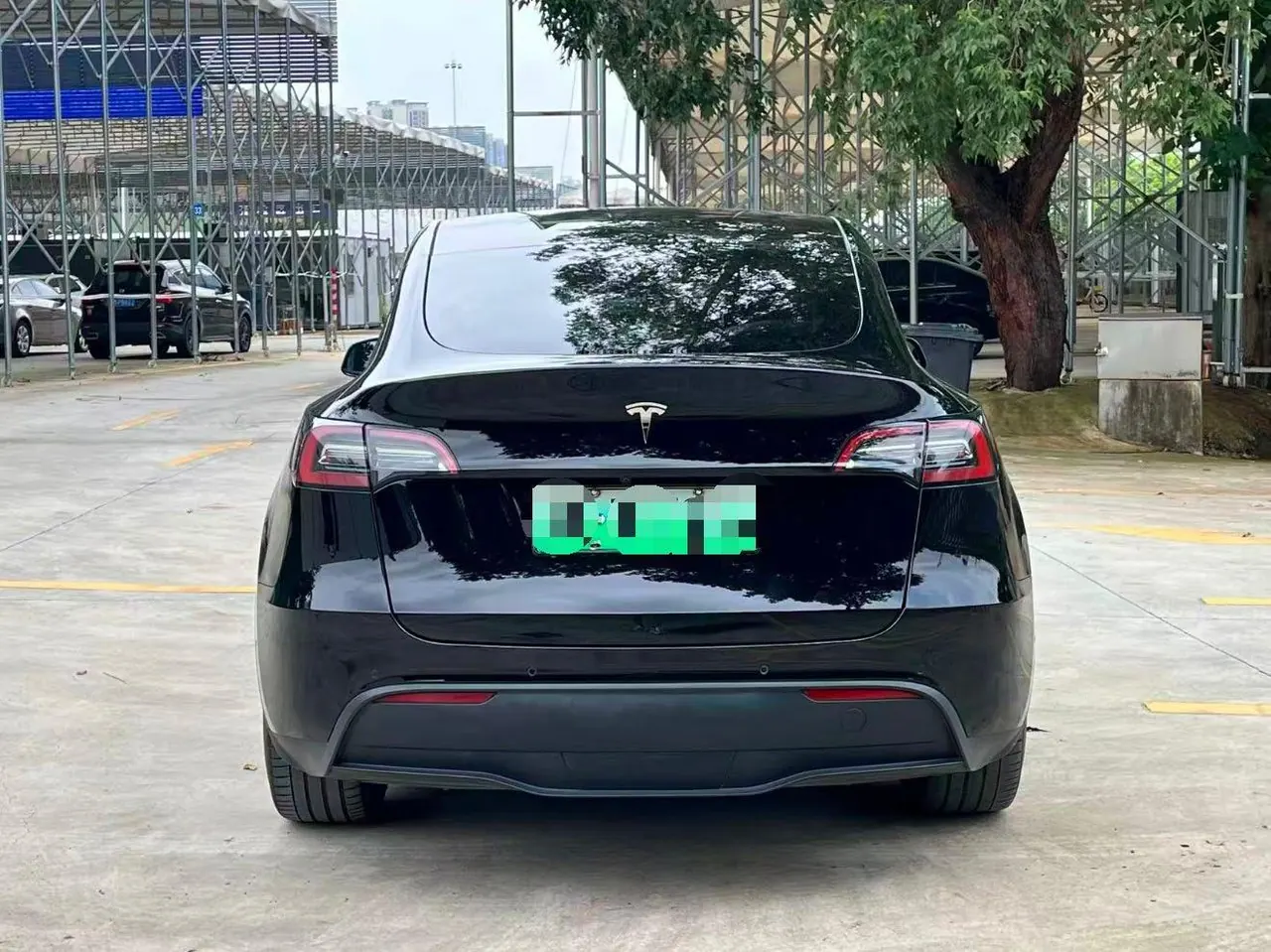Tesla 2021 Model Y long endurance all-wheel drive version (modified 2) automatic gear 6