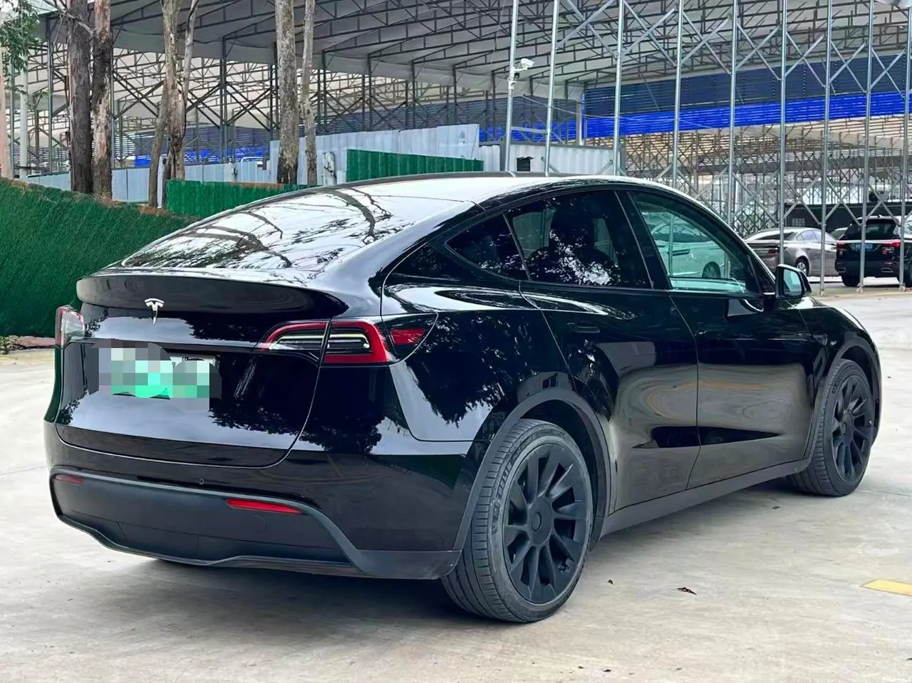 Tesla 2021 Model Y long endurance all-wheel drive version (modified 2) automatic gear 7
