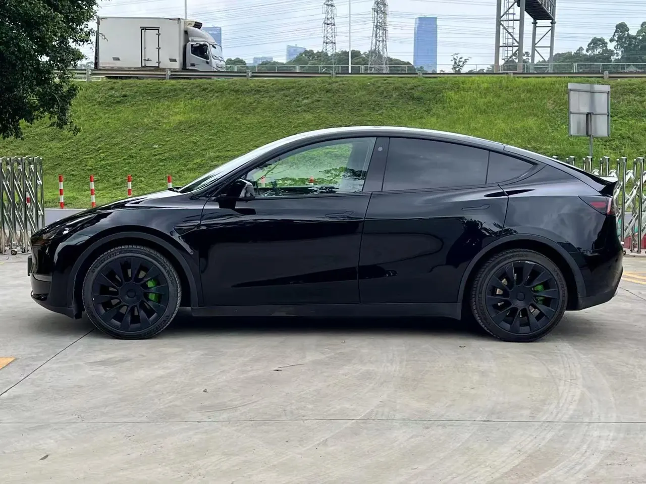 Tesla 2021 Model Y long endurance all-wheel drive version (modified 2) automatic gear 8