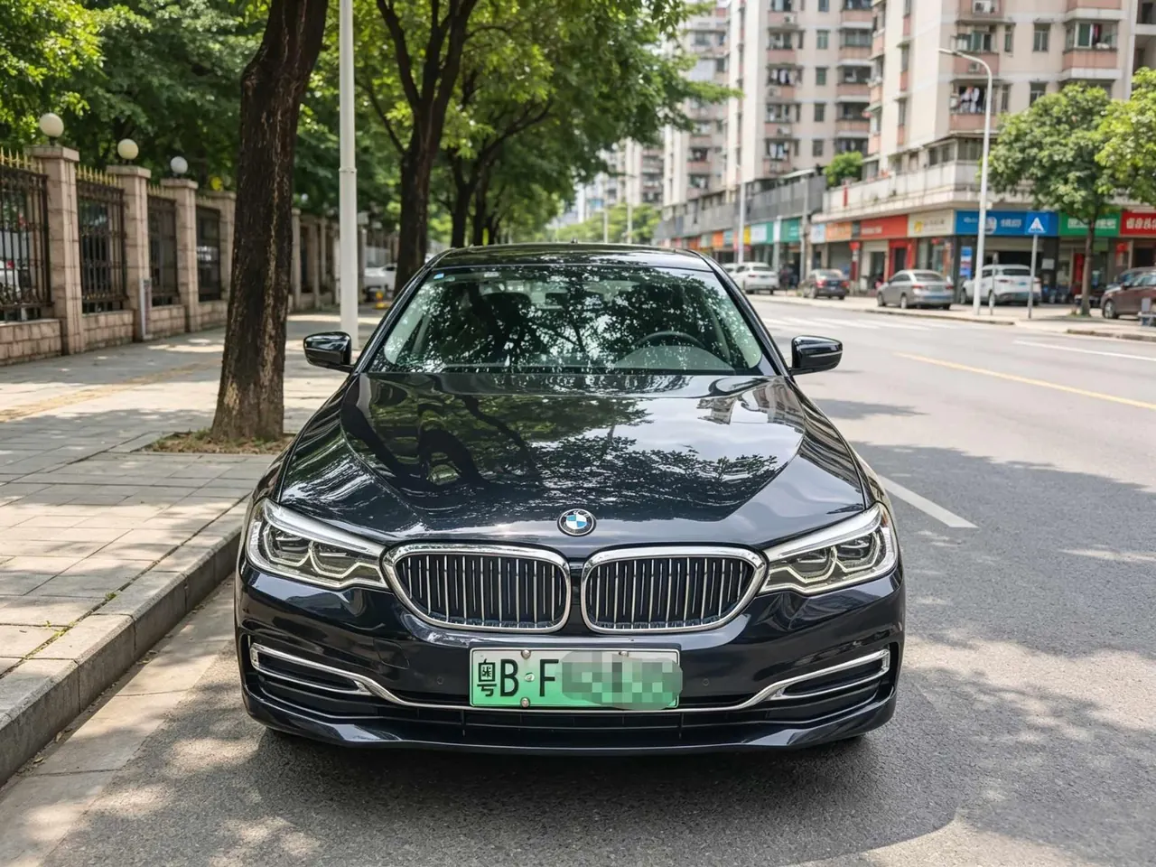 BMW 5 series new energy 2020 530Le 2.0T mileage upgraded luxury package automatic gear 2