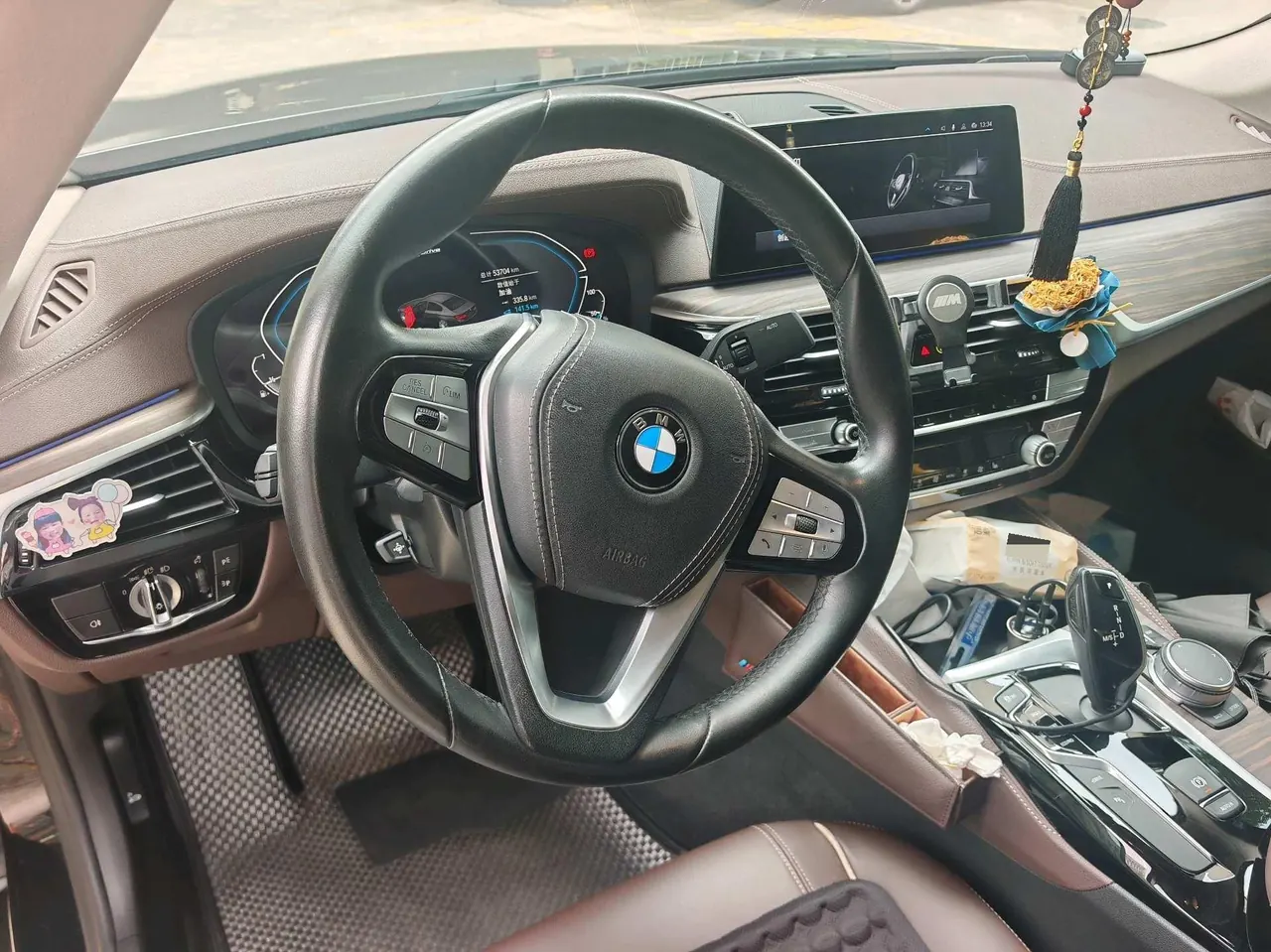 BMW 5 series new energy 2020 530Le 2.0T mileage upgraded luxury package automatic gear 9