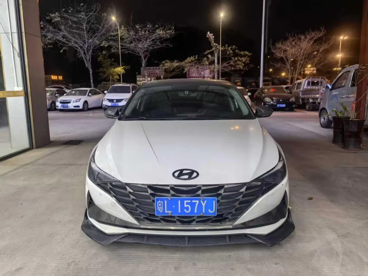 Hyundai 2022 Elantra-sedan 1.5 stepless GLX elite automatic gear 2