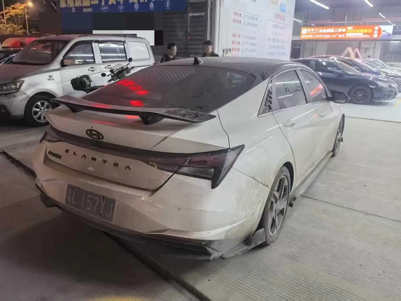 Hyundai 2022 Elantra-sedan 1.5 stepless GLX elite automatic gear 3