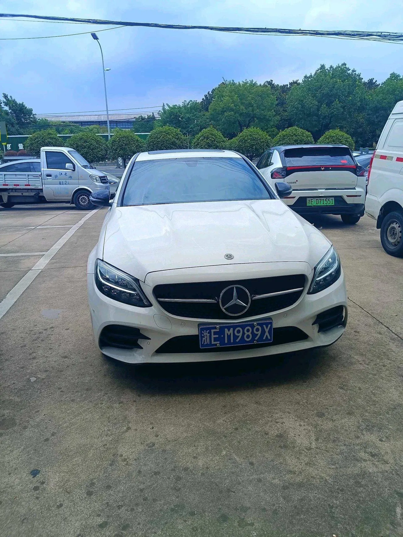 Mercedes Benz Class C 2021 C 260 48V 1.5T Star Yao Zhen Tibetan Edition Automatic Gear 2