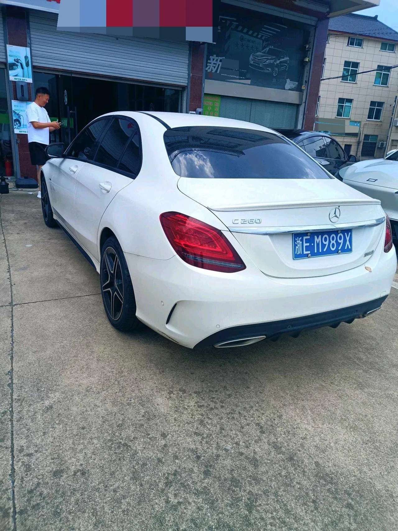 Mercedes Benz Class C 2021 C 260 48V 1.5T Star Yao Zhen Tibetan Edition Automatic Gear 5