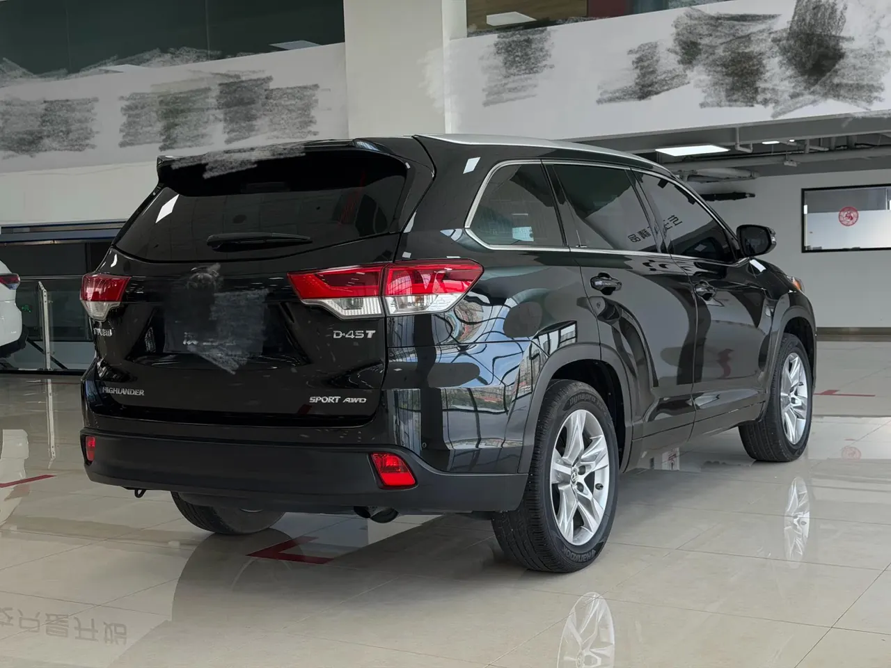 Toyota 2021 Highlander 2.0T 4-wheel drive deluxe 7-seat automatic gear 4