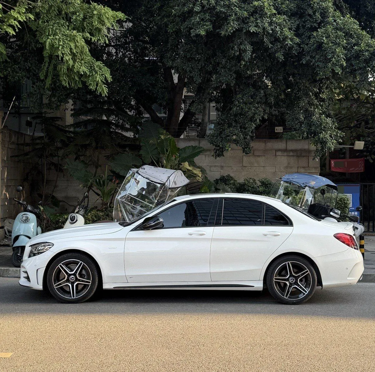 Mercedes Benz Class C 2021 C 260 48V 1.5T Star Yao Zhen Tibetan Edition Automatic Gear 2