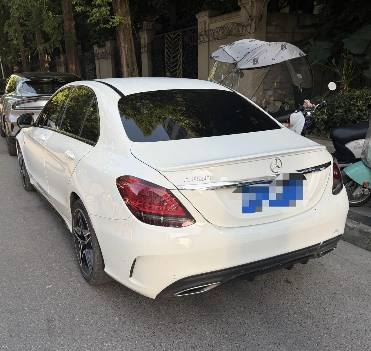 Mercedes Benz Class C 2021 C 260 48V 1.5T Star Yao Zhen Tibetan Edition Automatic Gear 3