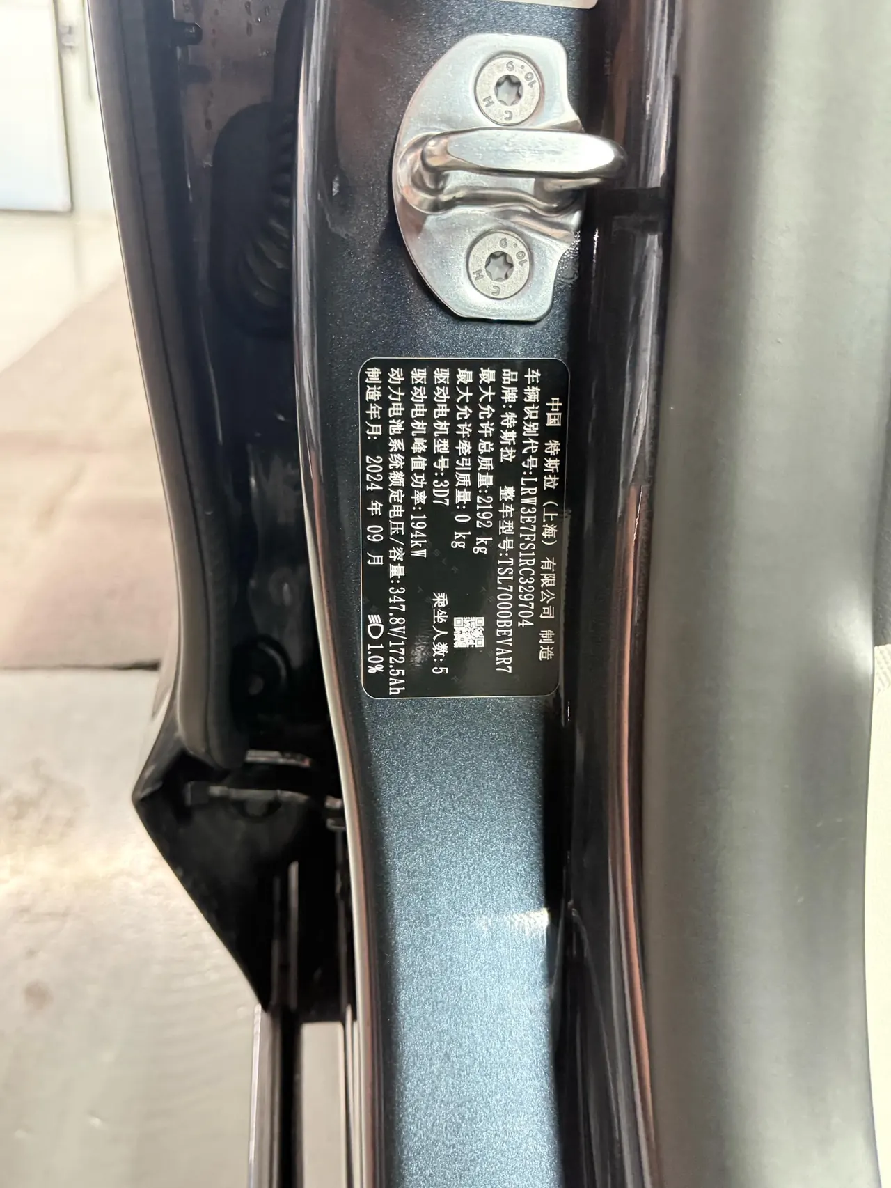 Tesla 2023 Model 3 Rejuvenation Edition Rear Wheel Drive Automatic Transmission 8