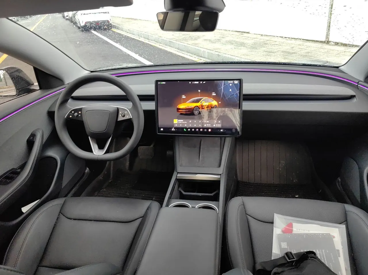 Tesla 2025 Model 3 rear-wheel drive version of automatic transmission 6