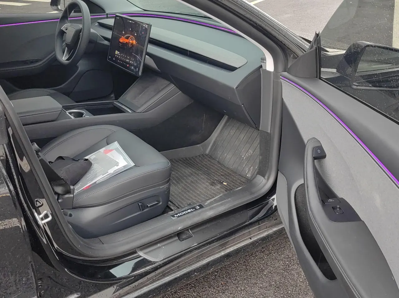 Tesla 2025 Model 3 rear-wheel drive version of automatic transmission 7