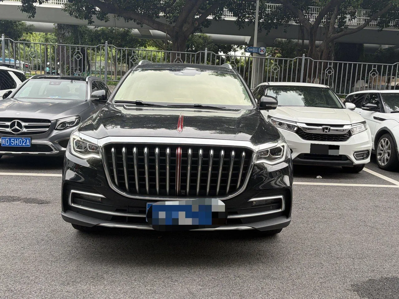 HongQi 2022 HS7 48V 2.0T Two-Drive Smart Union Flag Edition 7-seat Automatic Gear 2