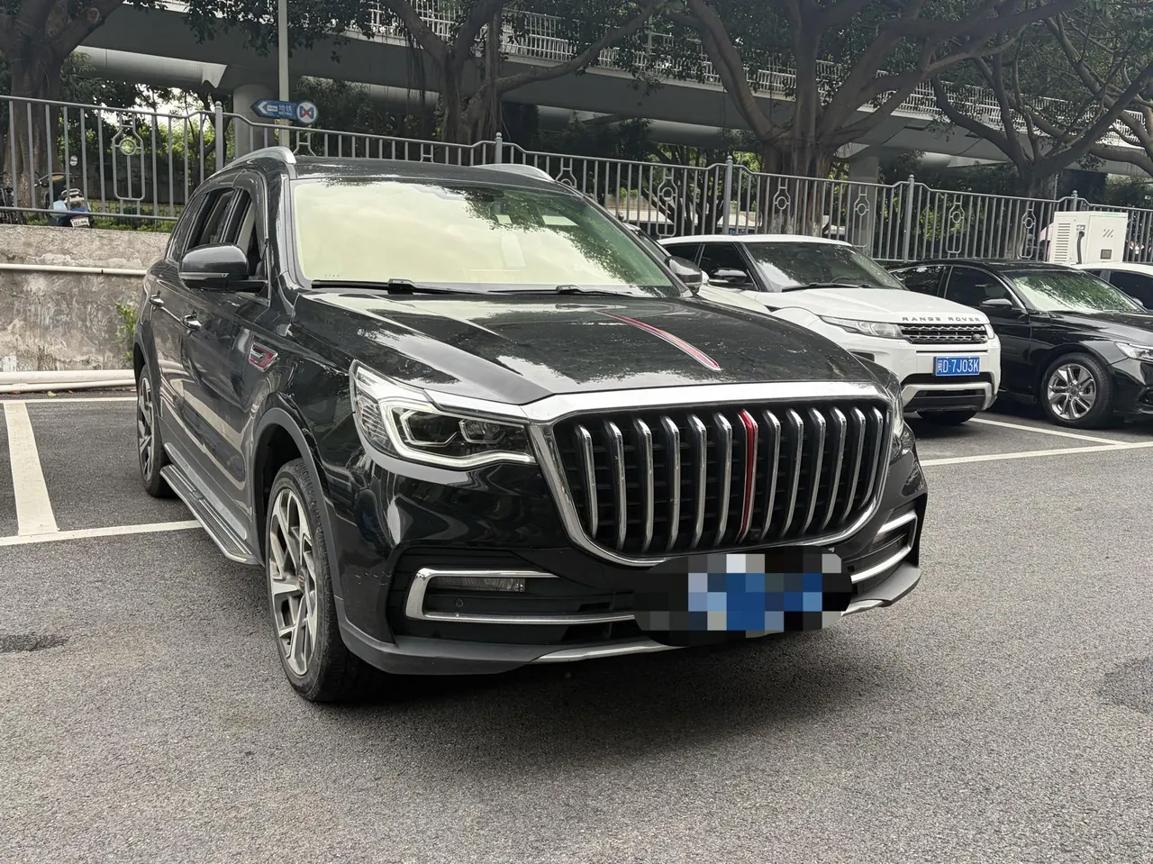 HongQi 2022 HS7 48V 2.0T Two-Drive Smart Union Flag Edition 7-seat Automatic Gear 3