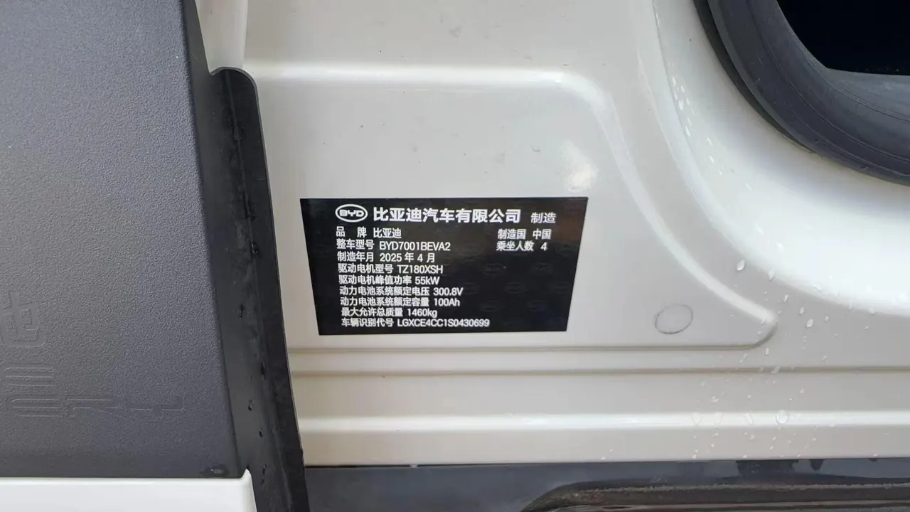 BYD 2025 Seagull Smart Driving Edition 305km Free Edition Automatic Gear 11