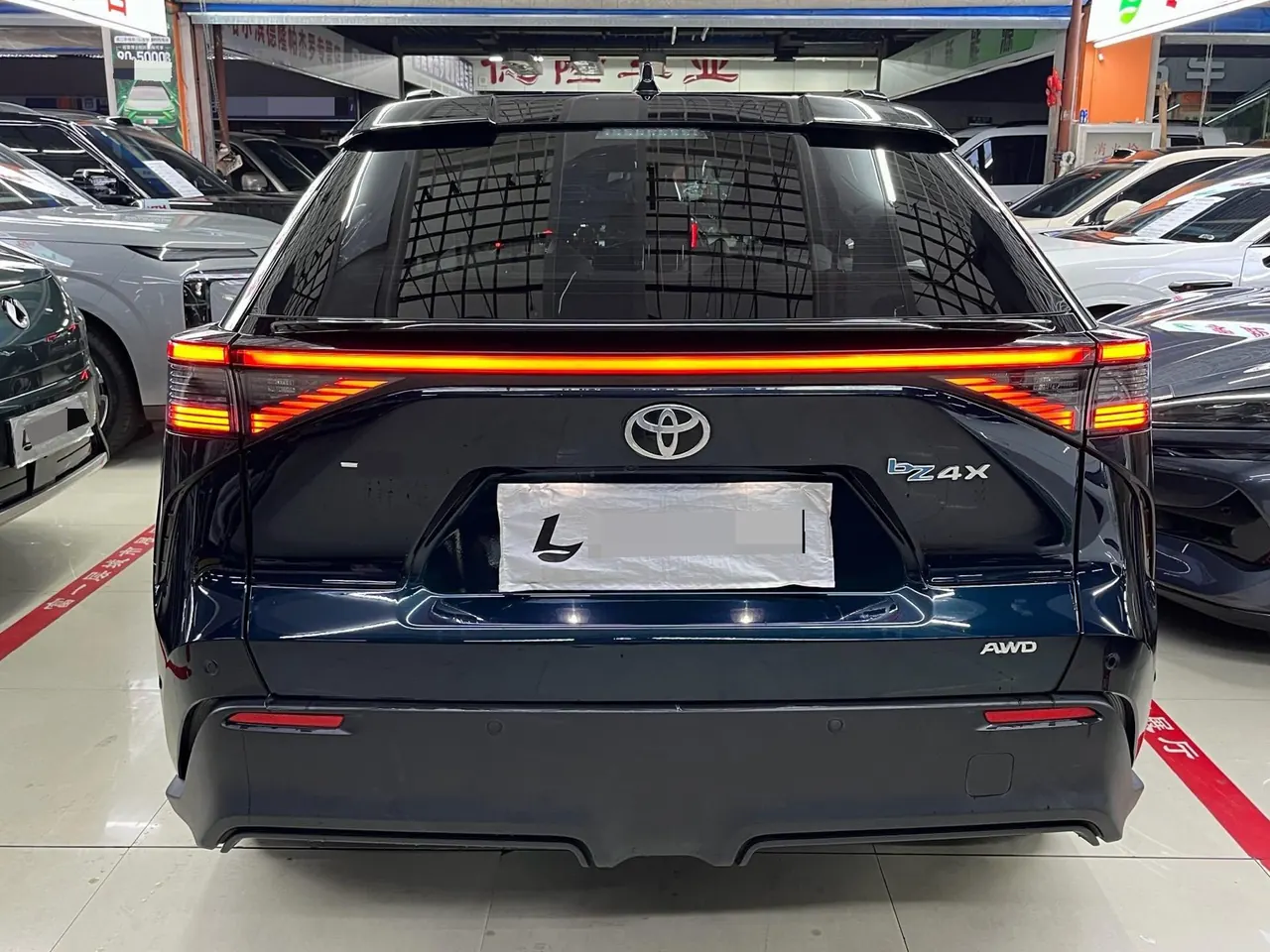 Toyota 2022 bZ4X four-wheel drive high-performance PRO version of automatic gear 5