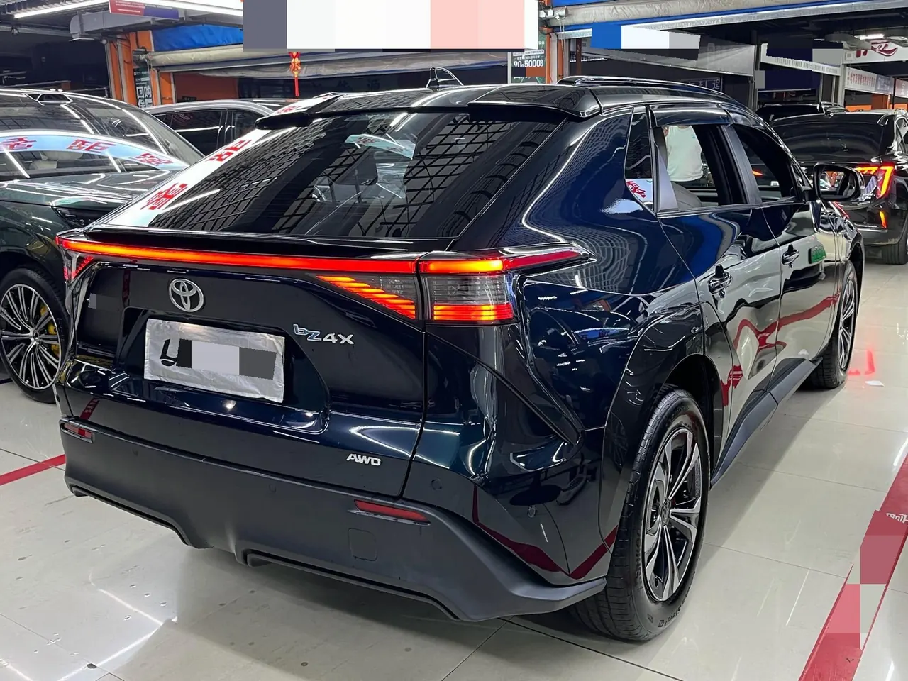 Toyota 2022 bZ4X four-wheel drive high-performance PRO version of automatic gear 6