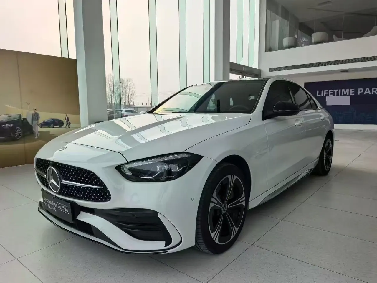 Open image lightbox: Mercedes Benz Class C 2022 C 260 L 48V 1.5T Hao Night Sports Edition (Modified) Automatic Gear