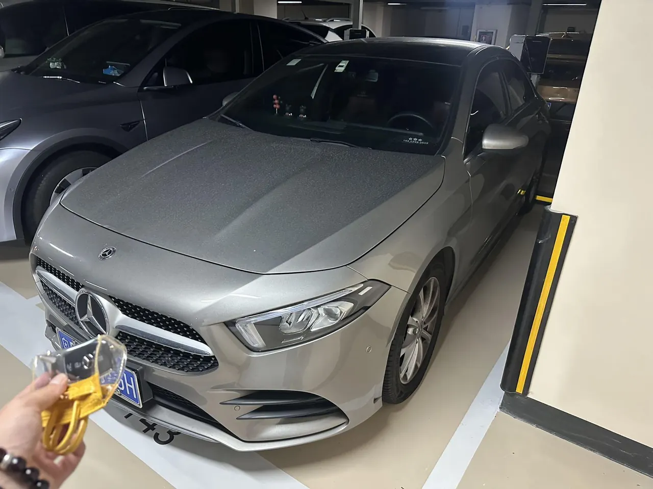 Открыть галерею: Mercedes Benz Class A 2020 A 200 L 1.3T Fashion (Modified) Automatic Gear