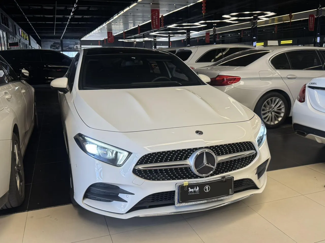 Mercedes Benz Class A 2021 A 200 L 1.3T Fashion Automatic Gear 2