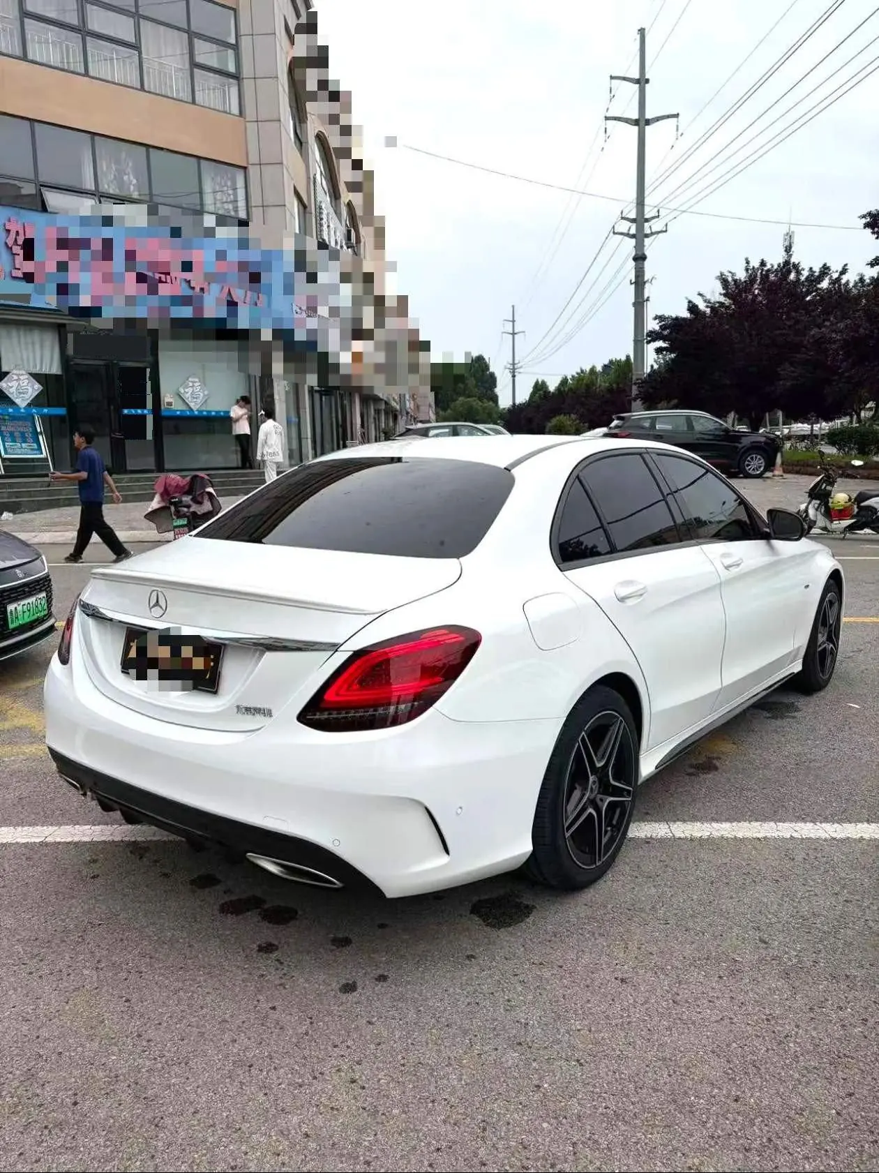 Mercedes Benz Class C 2021 C 260 48V 1.5T Star Yao Zhen Tibetan Edition Automatic Gear 6