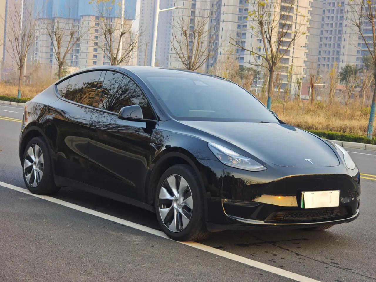 Tesla 2022 Model Y rear-wheel drive version (facelift) automatic gear 3