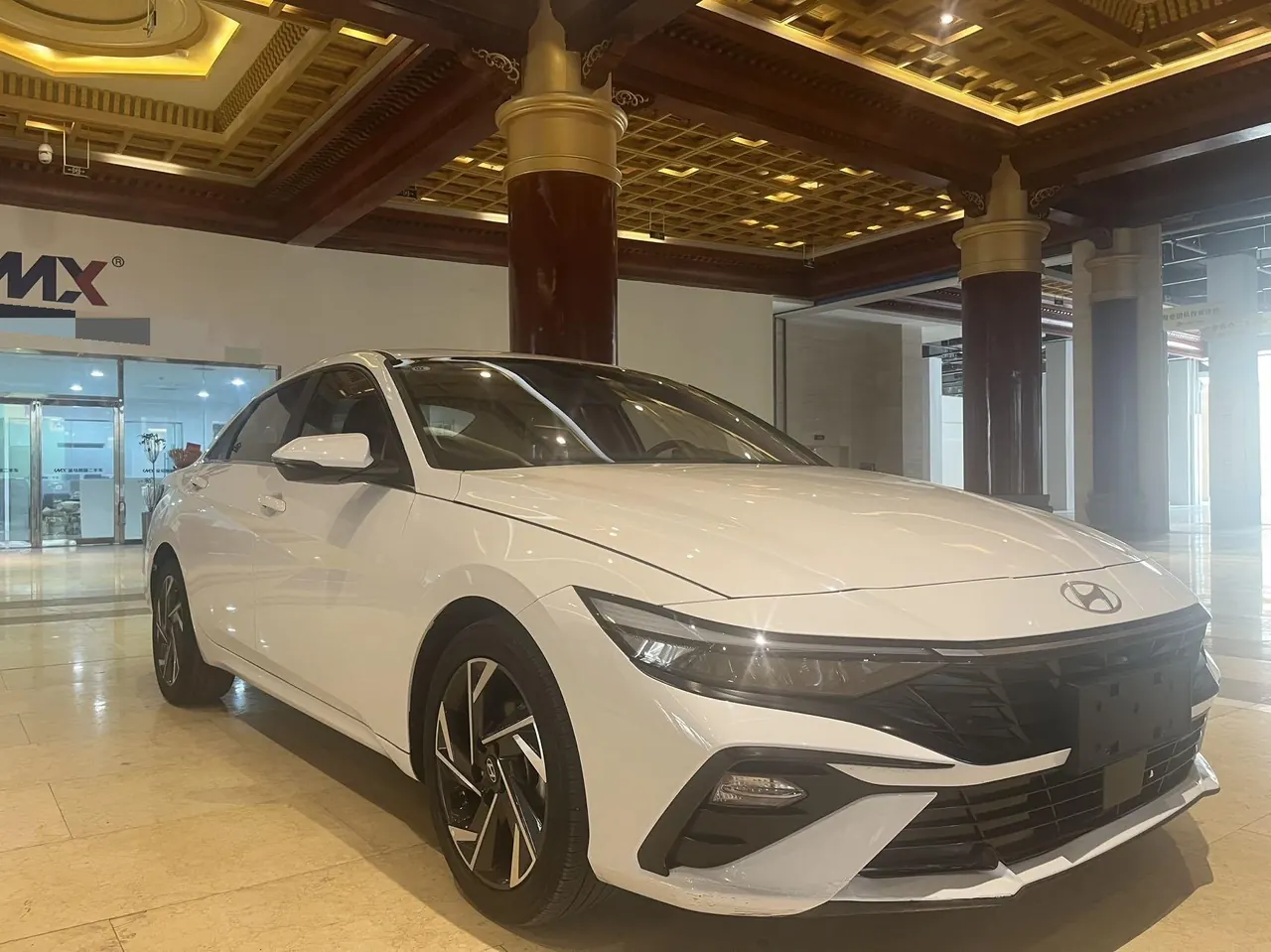 Hyundai 2023 Elantra-sedan 1.5 stepless GLX elite automatic gear 3