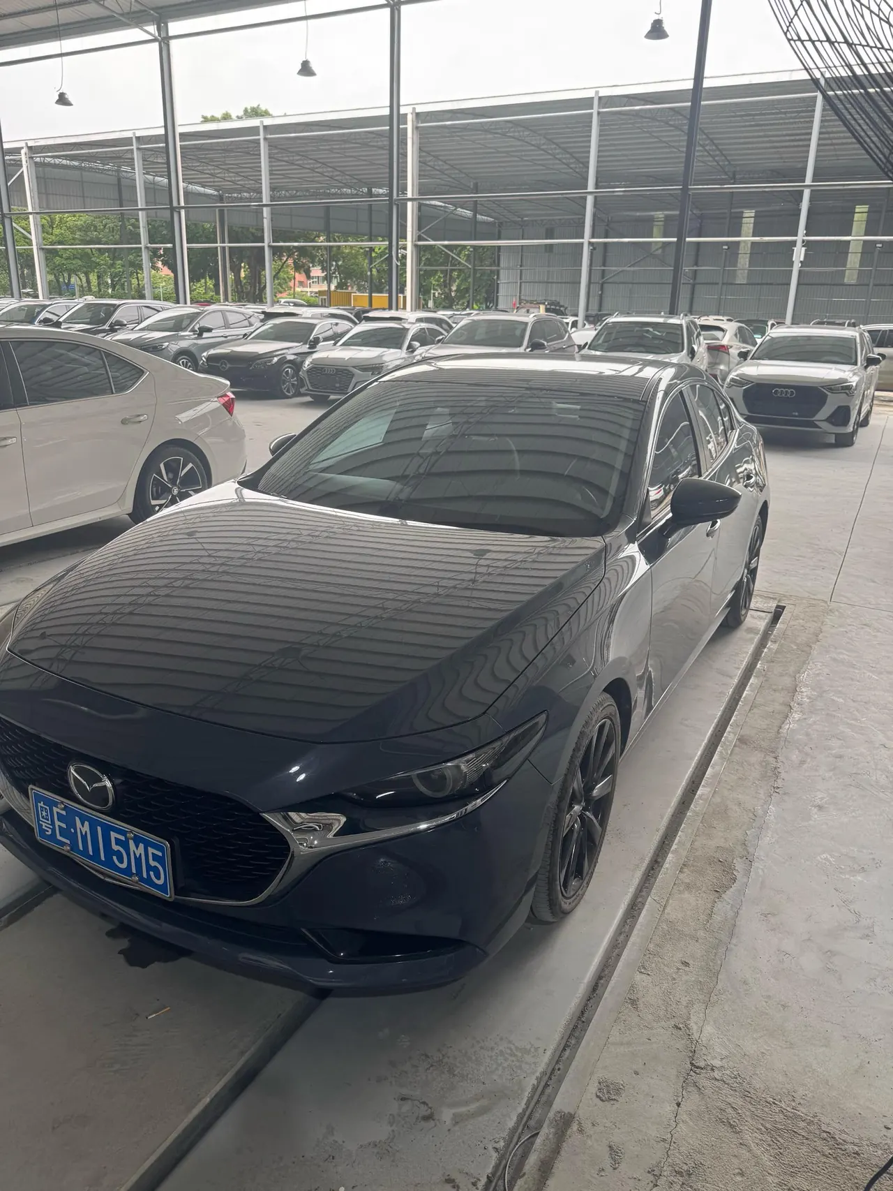 Open image lightbox: Mazda 3 Oncorsela 2022 Mazda 3 Oncorsela-sedan 2.0 quality obsidian version automatic transmission