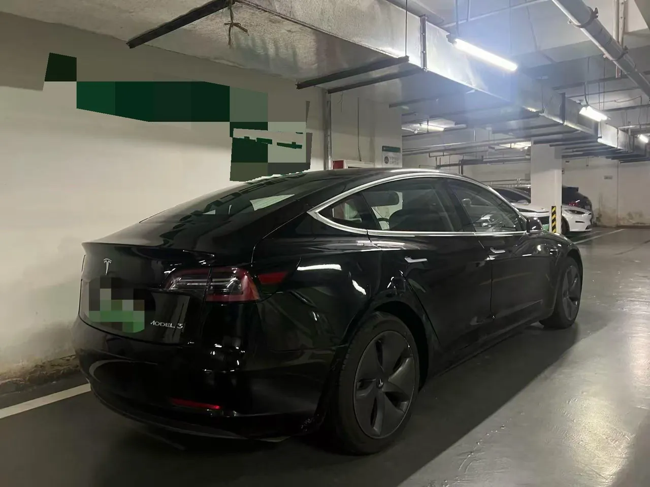 Tesla 2020 Model 3 long endurance rear wheel drive version (modified) automatic gear 4