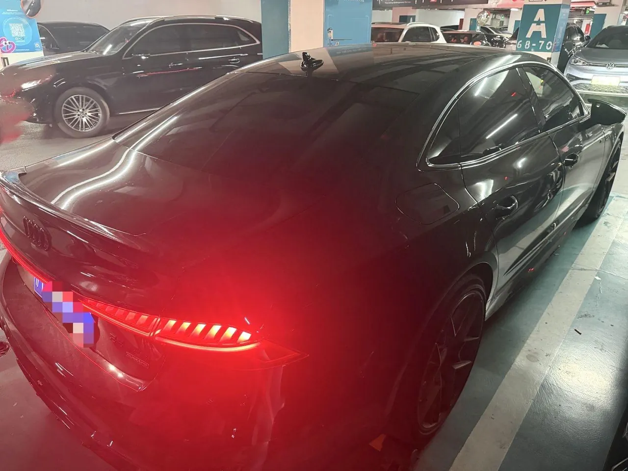Audi 2022 A7L 48V 3.0TFSI 55TFSI Quattro S-line edition one advance automatic gear 5