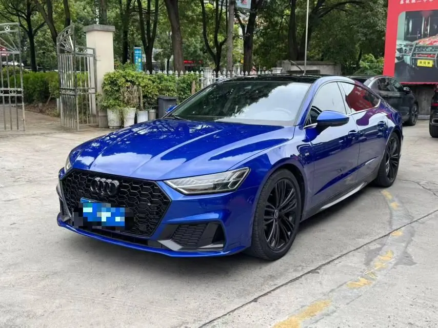 Открыть галерею: Audi A7 (Imported) 2022 A7 Sportback 2.0TFSI 45TFSI Automatic Gear Selection