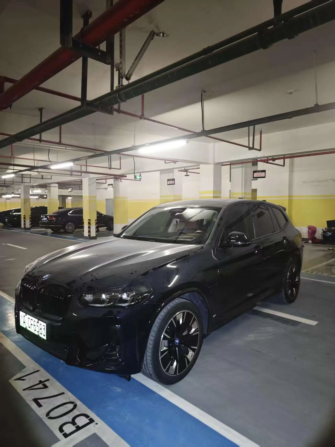 Открыть галерею: BMW iX3 (Imported) 2024 iX3 Chuangling Automatic Gear