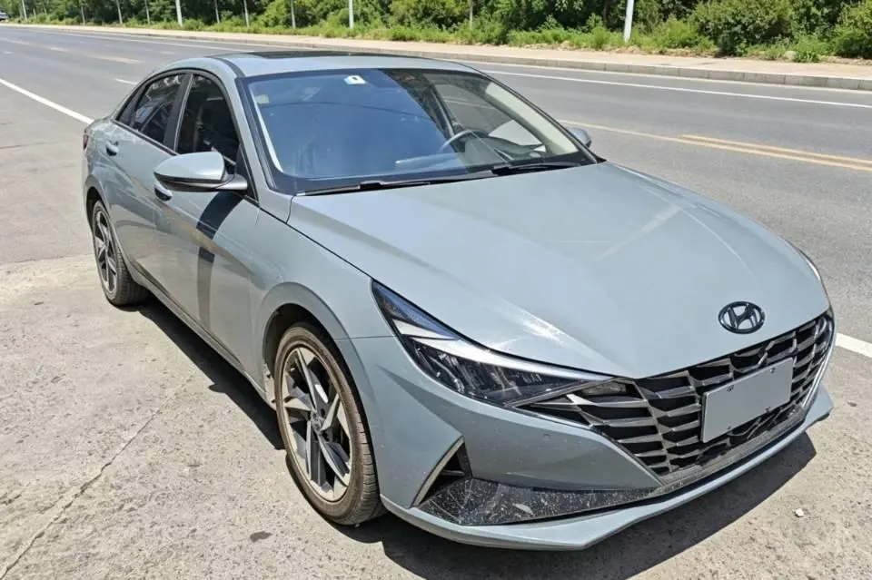 Hyundai 2021 Elantra-sedan 1.5 stepless GLX elite automatic gear 2