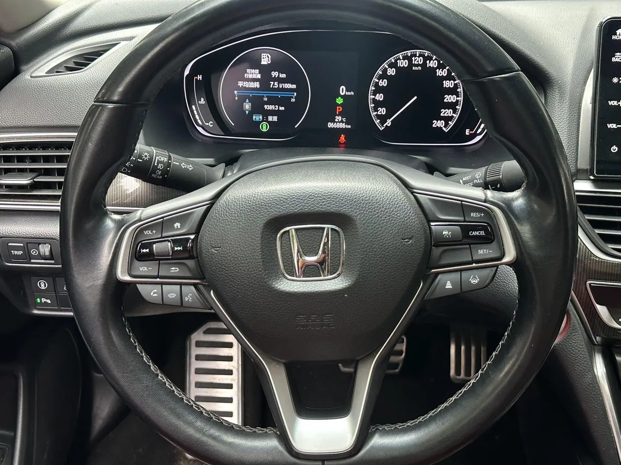 Honda 2022 10th Generation Accord 1.5T Stepless 260TURBO Magic Night Premium Edition Automatic Gear 7